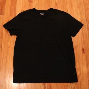Express men’s black V neck T shirt